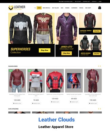 Ecommerce Solutions - leatherclouds