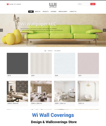 Ecommerce Web Development - wiwallcoverings