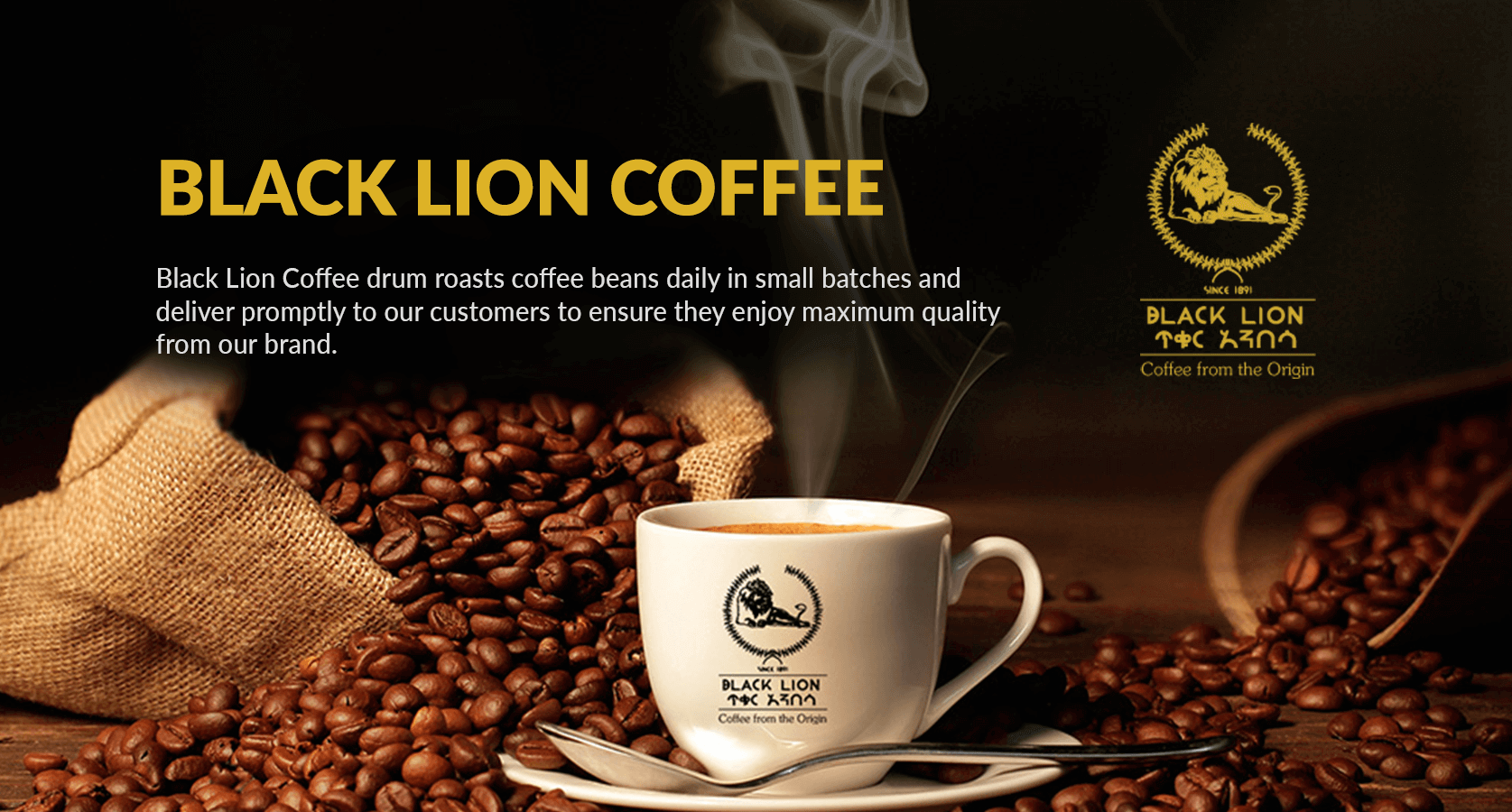 black lion cofee