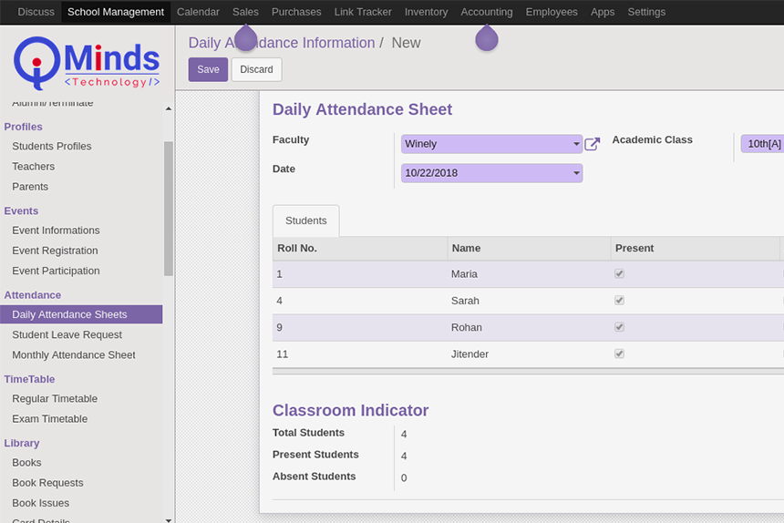 Attendance Management