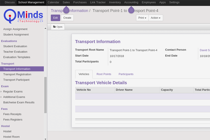 Transportation Management